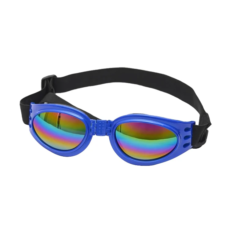 Anti-fog UV400 Dog Foldable Polarized Sunglasses for Dogs with 6Kg Weight or Heavier(Blue) - Image 2