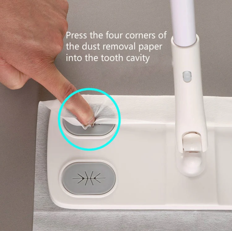 Anti-static Dust Removal Mop Reinforced Hardened Small Flat Mop - Image 9