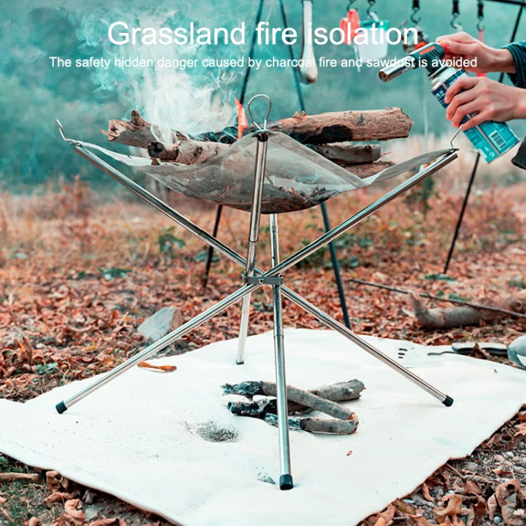 AOTU AT9044 Outdoor Camping Fire Blanket Barbecue Insulation Mat, Size: 45 x 45cm - Image 4