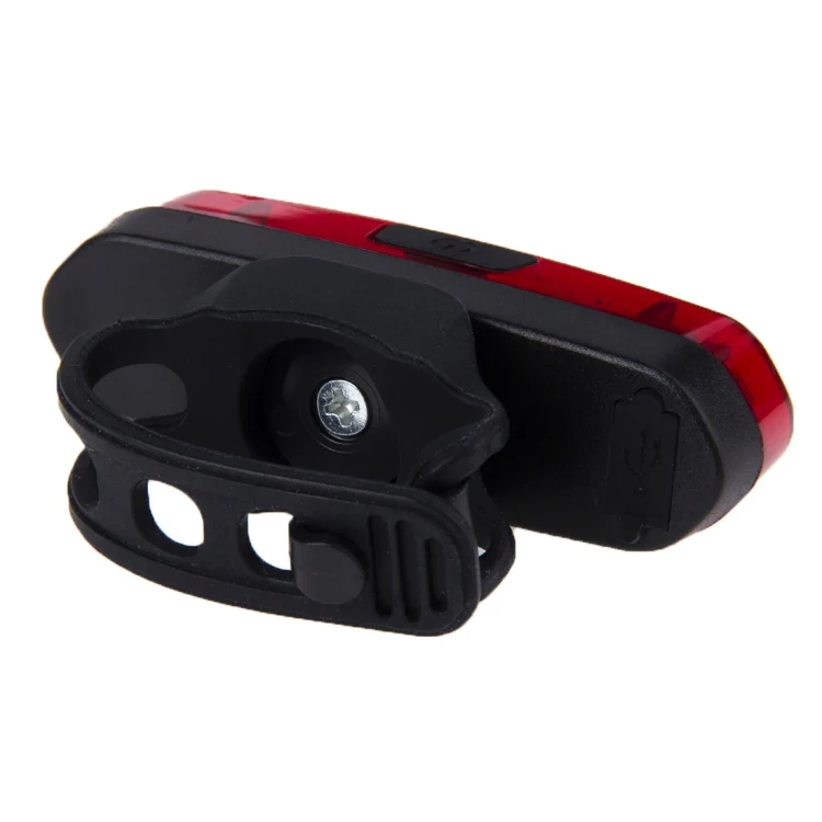 AQY-096 IPX4 Detachable USB Rechargeable Dual Color LED Bike Taillight (Blue & Red) - Image 3