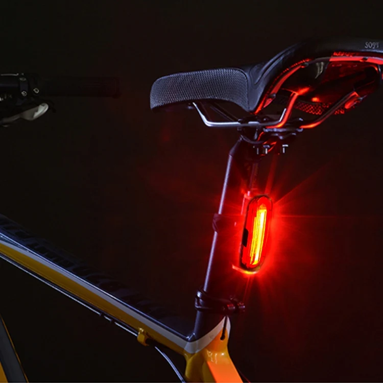 AQY-096 IPX4 Detachable USB Rechargeable Dual Color LED Bike Taillight (White & Red) - Image 8