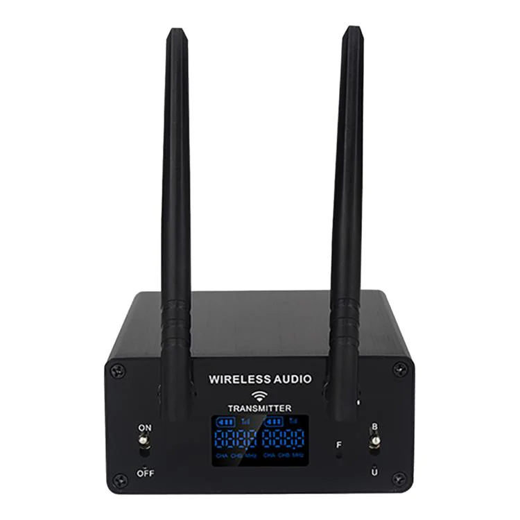AU680A XLR Wireless Audio Transmitter and Receiver Set, Plug Type:AU Plug(Black) - Image 2