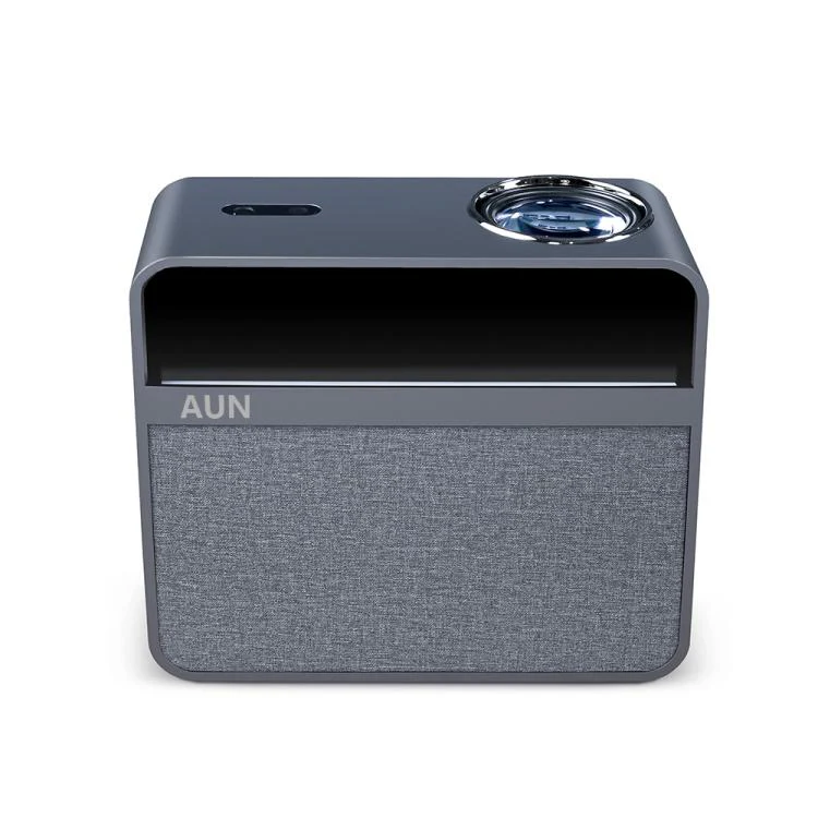 AUN A45 Pro 1080P Android ATV OS Smart Projector, Plug:US Plug(Grey) - Image 2