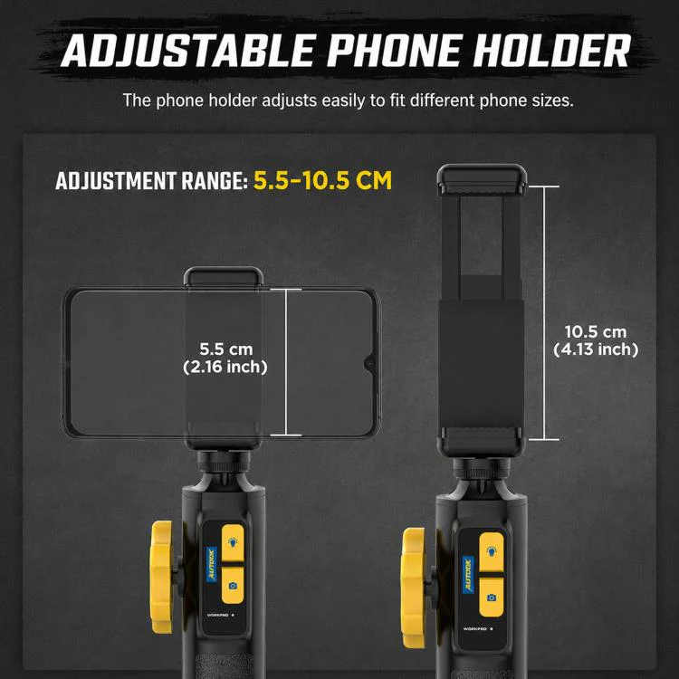 AUTOOL SVB302 Smart Steering Endoscope 1080P Waterproof Probe For Carbon Deposit Inspection Inside Cylinders - Image 4