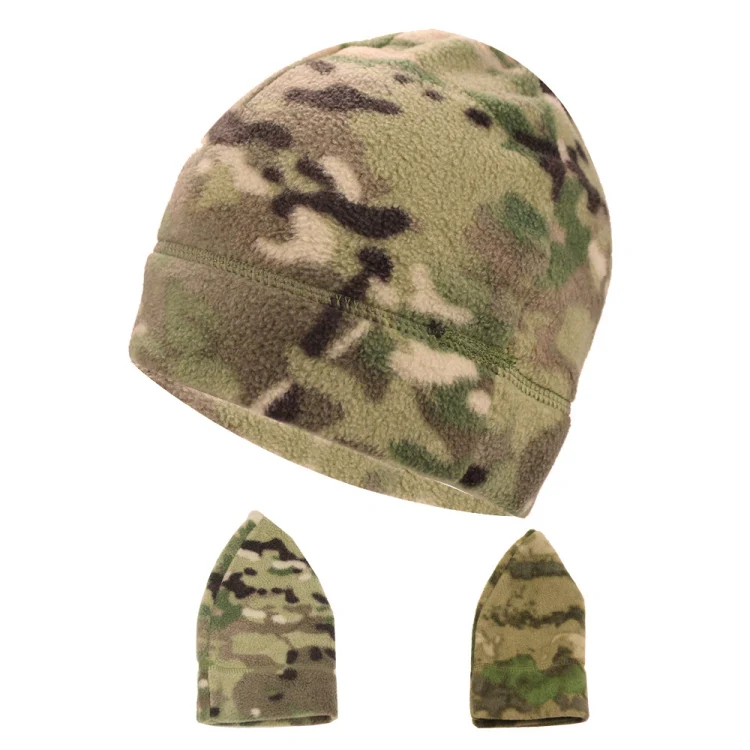 Autumn And Winter Camouflage Outdoor Mountaineering Coldproof Padded Hat Windproof Riding Warm Hat, Color: CP Small Hat(Average Code) - Image 2
