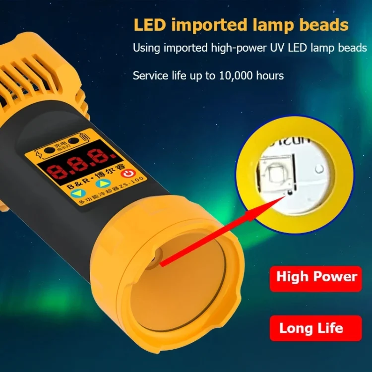 B&R ZS-100 2 in 1 UV Curing Lamp + Fan Cooler Repair Tool - Image 5