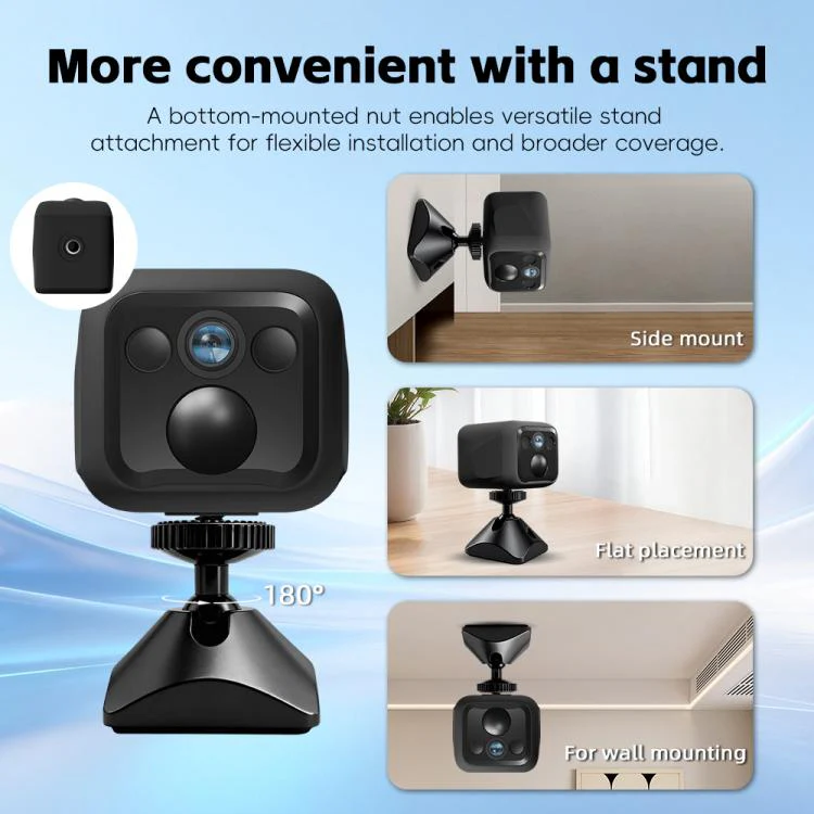 B01 Home HD Smart WiFi Camera, Supports Night Vision and Motion Detection(Black) - Image 12