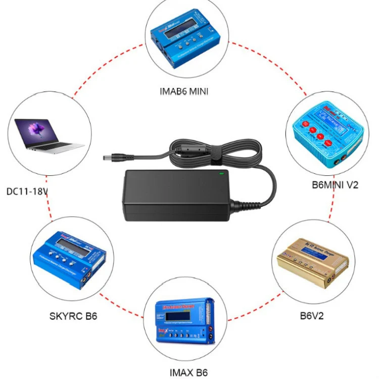 B6 15V 6A Power Adapter Laptop Power Supply(EU Plug) - Image 4