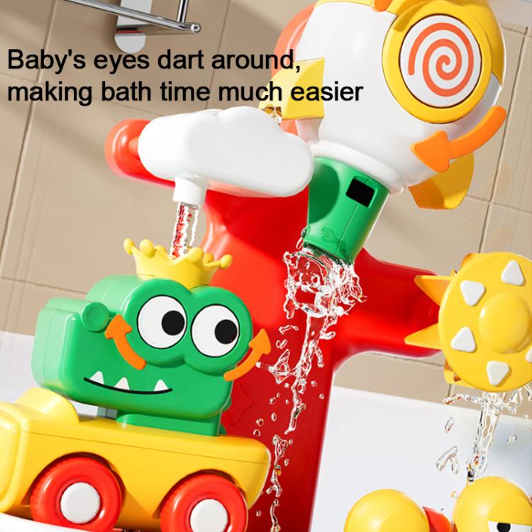 Baby Bath Water Play Shower Duck Interactive Toy Set, Version:Manual Version without Sprinkler - Image 3