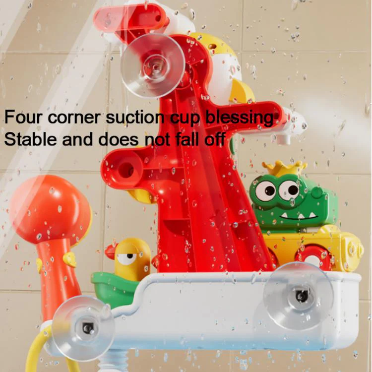 Baby Bath Water Play Shower Duck Interactive Toy Set, Version:Manual Version without Sprinkler - Image 9