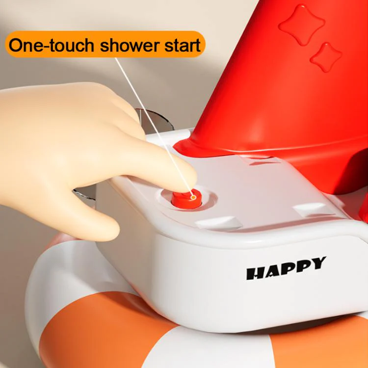Baby Bath Water Play Shower Duck Interactive Toy Set, Version:Rechargeable - Image 5