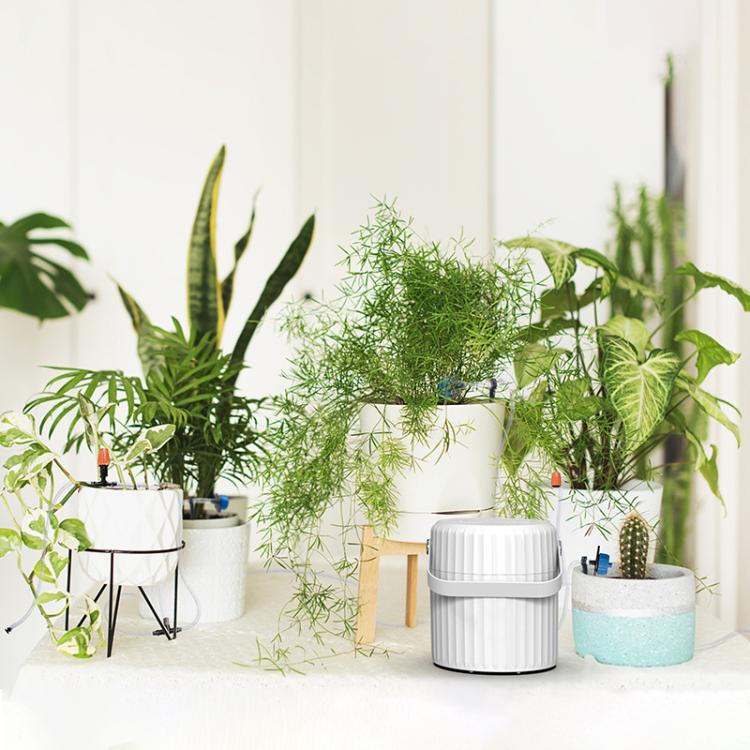 BAF-808 Portable Smart WiFi Irrigator Timed Automatic Drip Irrigation Watering Device(White) - Image 6