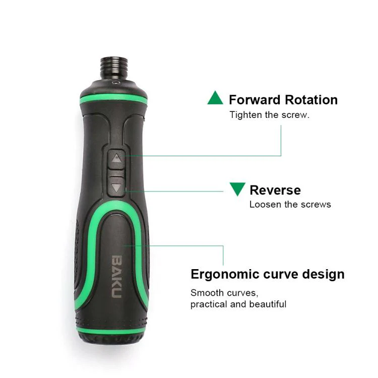 BAKU 41-In-1 Electric Screwdriver Set With USB-C Charging & Dual LED Lights For Home Repair, Electronics(BA-0001) - Image 4