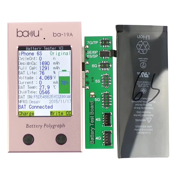 BAKU BA-19A Battery Polygraph for iPhone Battery(Rose Gold) - Image 4
