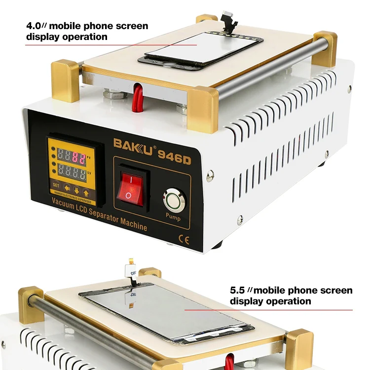 BAKU BK-946D 200W Vacuum LCD Touch Panel Separator Machine, AC 220V - Image 5