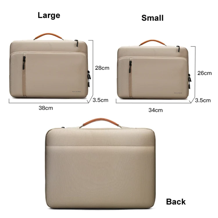 BANGE BG-6802 Laptop Bag Notebook Protective Case, Color: Pink Large - Image 3
