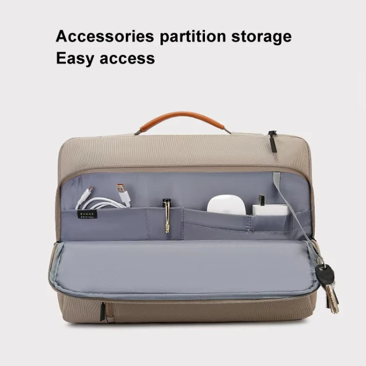 BANGE BG-6802 Laptop Bag Notebook Protective Case, Color: Pink Large - Image 9