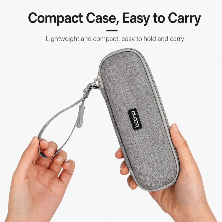 Baona BN-F033 Hard EVA Carrying Case M.2 NVMe SATA SSD Portable Travel Storage Protective Pouch Bag(Gray) - Image 5