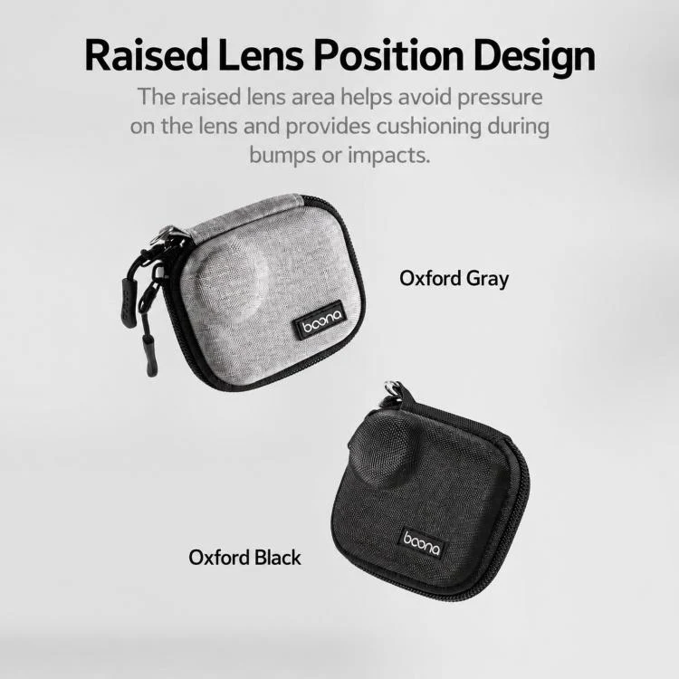 Baona BN-FD011 For DJI Osmo Nano Hard EVA Mini Case Action Camera Protective Pocket Pouch(Black) - Image 4