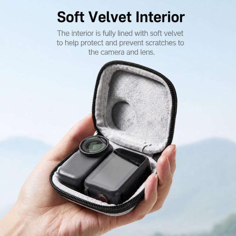 Baona BN-FD011 For DJI Osmo Nano Hard EVA Mini Case Action Camera Protective Pocket Pouch(Black) - Image 8