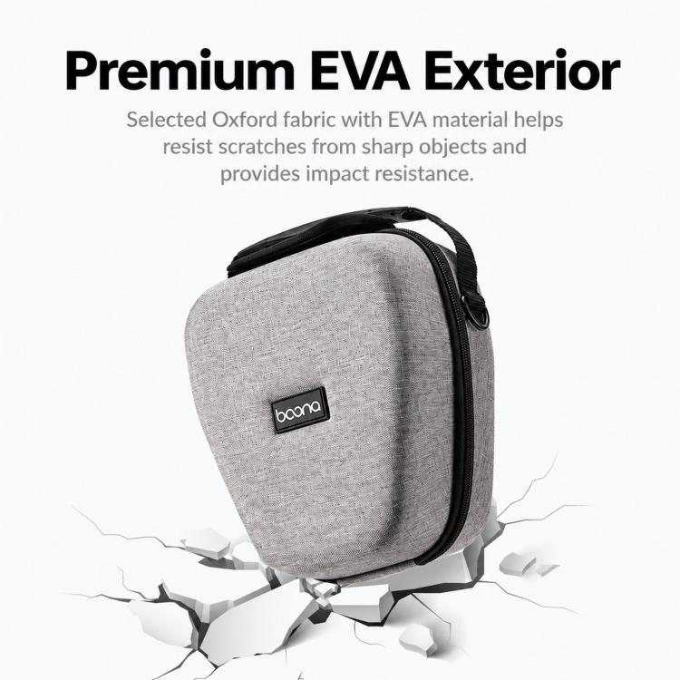 Baona BN-FH001 Hard EVA Triangle Camera Case DSLR Mirrorless Shoulder Bag(Gray) - Image 3