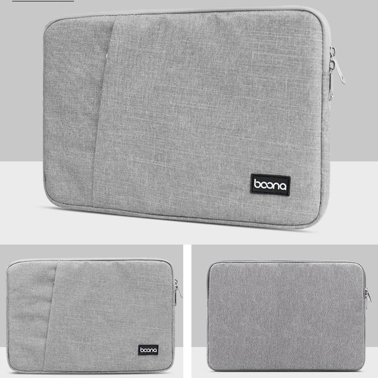 Baona BN-Z002 Laptop Case Waterproof Notebook Protective Bag Slim Computer Pouch, Spec: 15.6 inch Black Handheld - Image 8