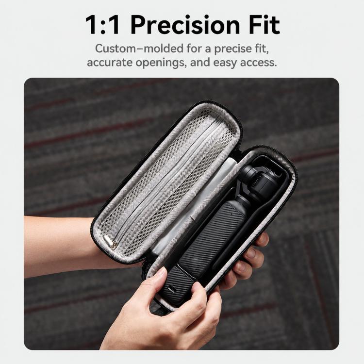 Baona FD006 For DJI Osmo Pocket 3 Hard EVA Case Action Camera Protective Travel Pouch, Spec: Gray - Image 7
