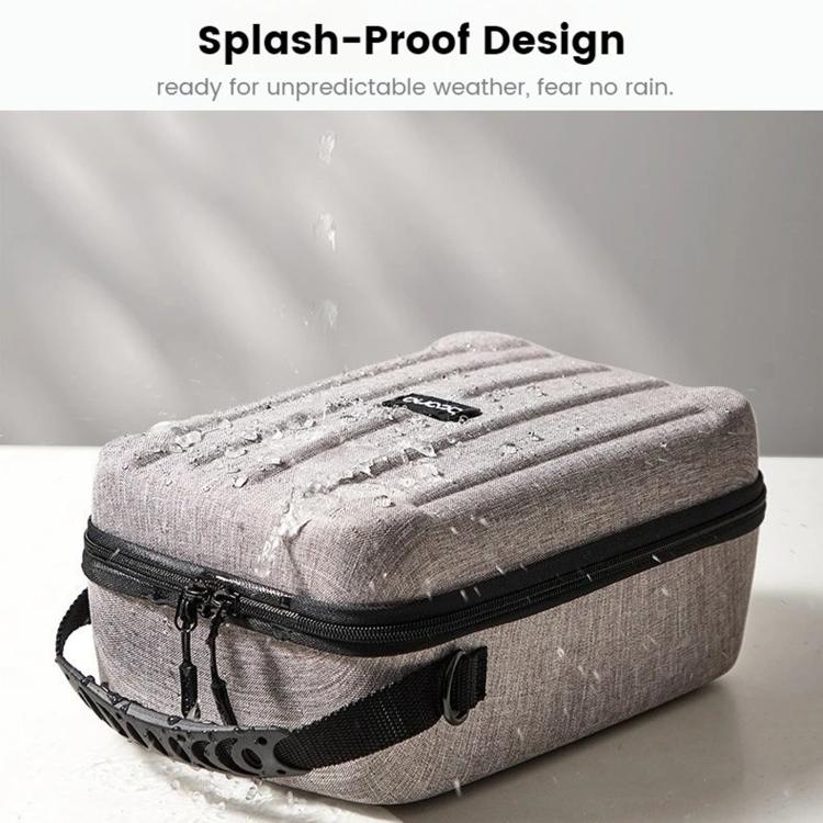 Baona FH002 Crossbody Single-Shoulder Camera Bag Portable EVA Hard-Shell Protective Case(Gray) - Image 8