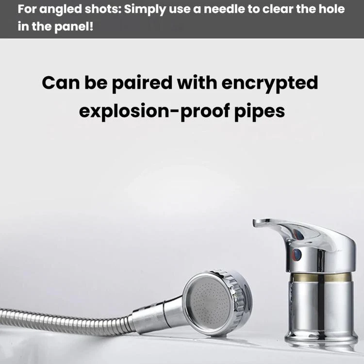 Barbershop Mini Shower Head Shampoo Basin Water Tap, Style: Small Regular Nozzle - Image 2