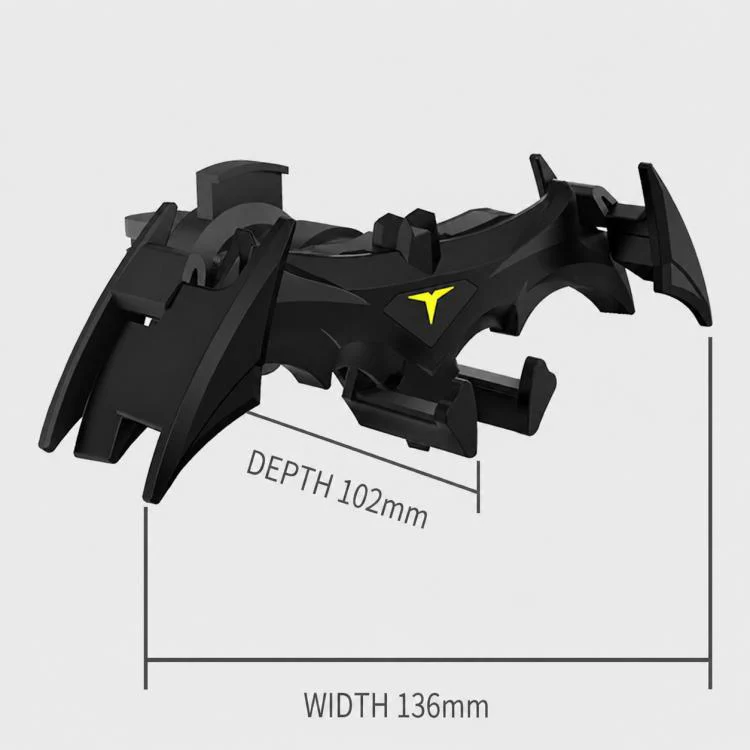 Bat-style Mechanical Gravity Car Air Vent Phone Mount(Black) - Image 8