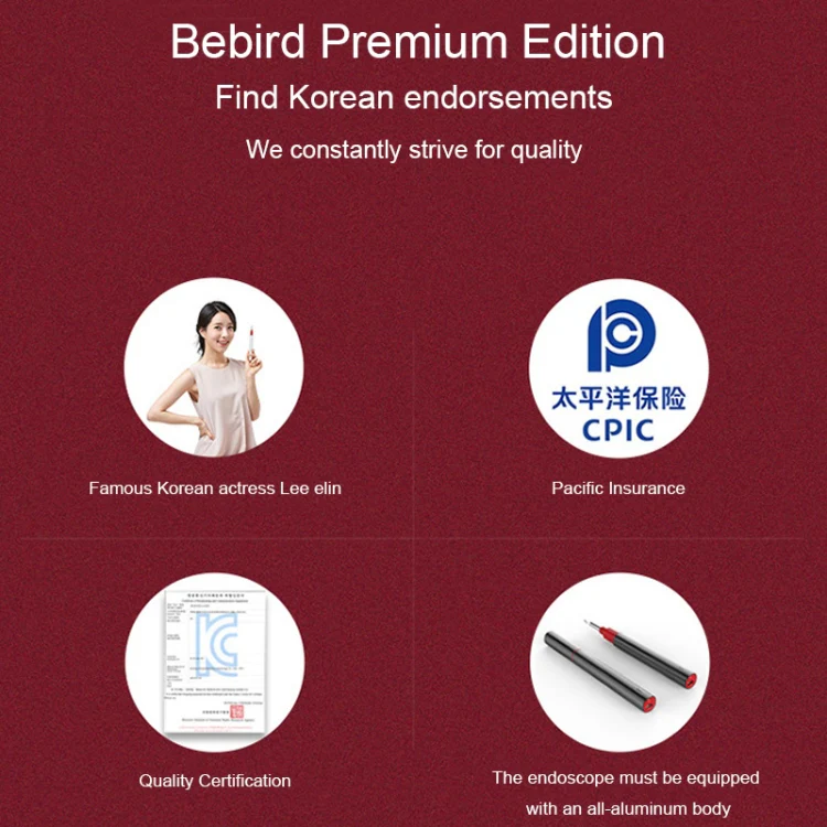 Bebird B1 Intelligent HD Visual Ear Cleaner Earwax Tool, Standard Version(Black) - Image 3