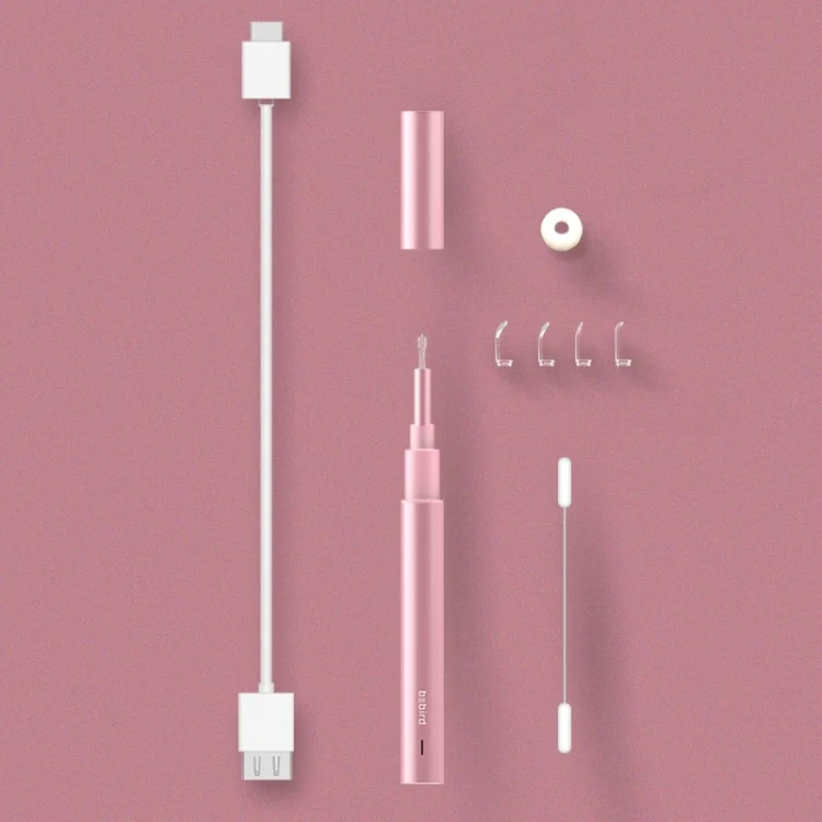 Bebird B1 Intelligent HD Visual Ear Cleaner Earwax Tool, Standard Version(Rose Gold)