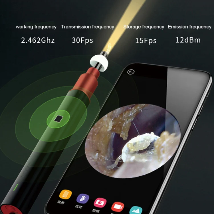 Bebird B1 Intelligent HD Visual Ear Cleaner Earwax Tool, Standard Version(Rose Gold) - Image 8