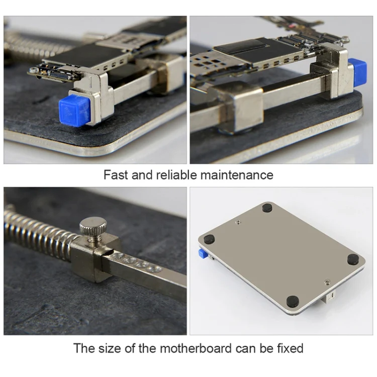 BEST-001E DIY FIX Stainless Steel Circuit Board PCB Holder Fixture Work Station for Chip Repair tools - Image 7