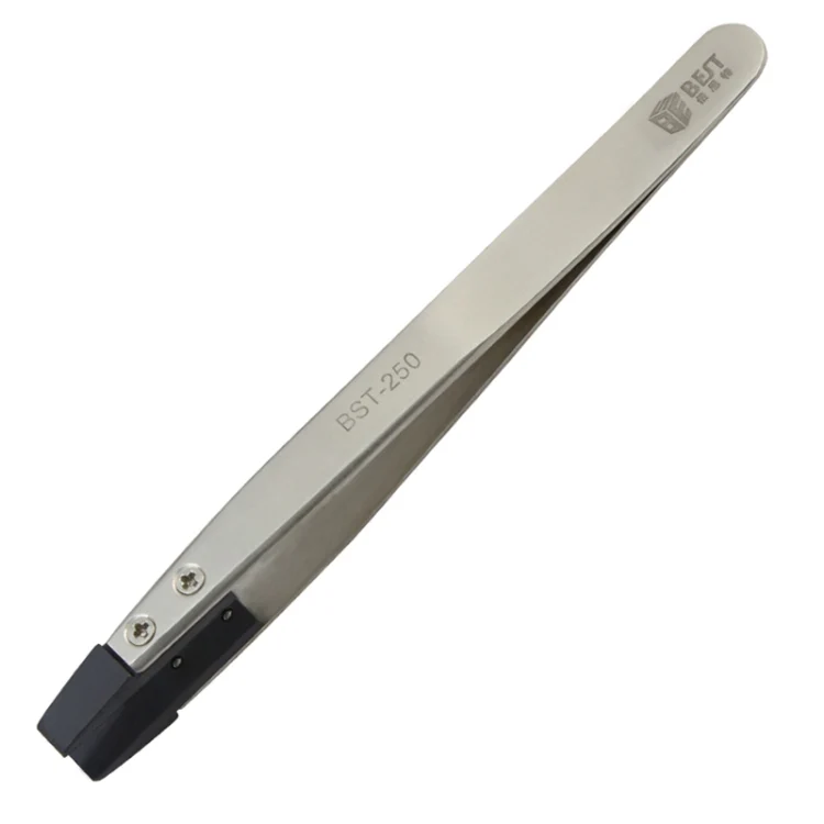 BEST BST-250  Stainless Steel Snti Static Tweezer - Image 2