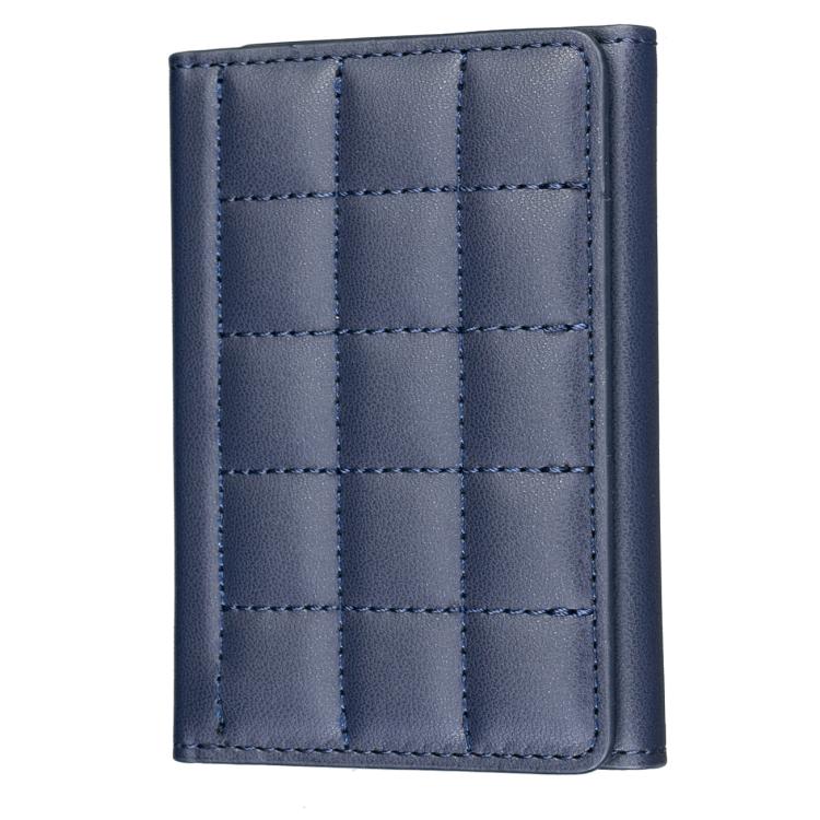 BFK38 Magnetic Square-shaped Mobile Phone Holder RFID Card Slots(Blue) - Image 2