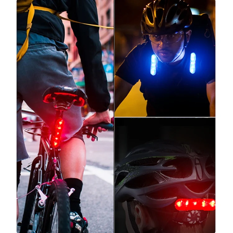 Bicycle USB Rechargeable Taillight LED Tail Lamp (Blue Light) - Image 11