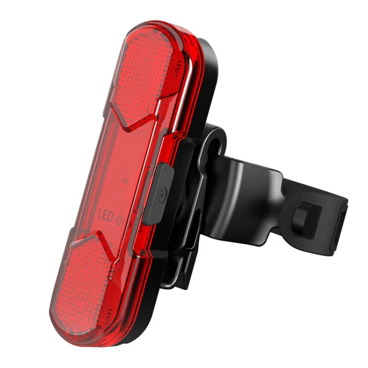 Bicycle USB Rechargeable Taillight LED Tail Lamp (Red Light) - Image 2