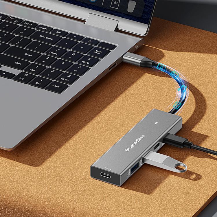 Blueendless 5 In 1 10Gbps High-Speed Computer/Mobile Phone Converter/Extension Splitter, Interface: Type-C 3.2 x 4 - Image 8