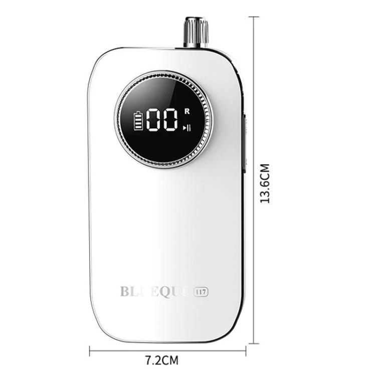 BLUEQUE BQ-117 Hollow Cup Nail File Remover High Power Nail Care Tool(White) - Image 3