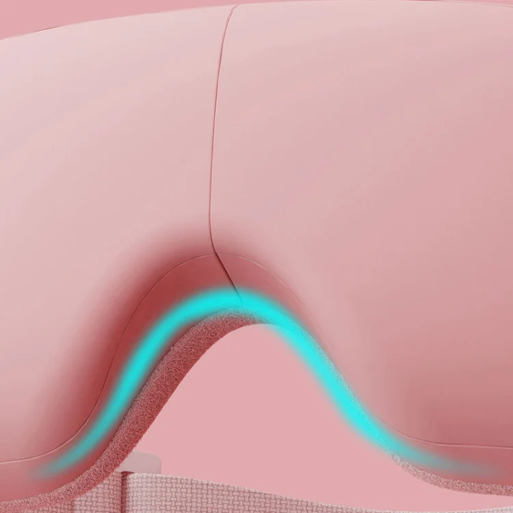 Bluetooth Rechargeable Eye Massager With Heat, Air Pressure And Vibration Massage(White) - Image 8