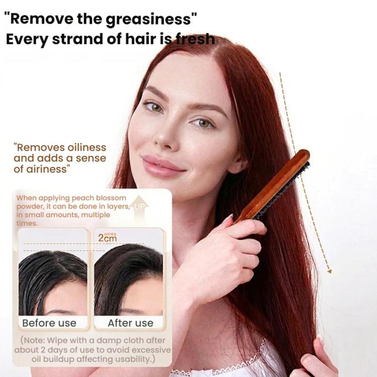 Boar Bristle Curling Comb For Voluminous Updos(1pc) - Image 6