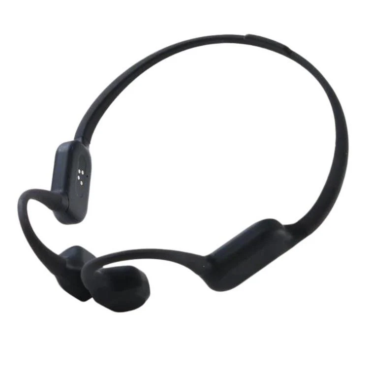 Bone Conduction Hearing Aid Bluetooth Integrated Unit Built-in Microphone(Dark Gray)