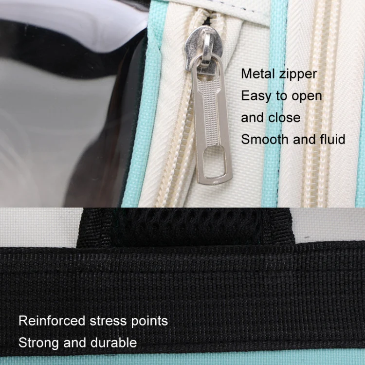 Breathable Cat Backpack Foldable Outdoor Portable Pet Bag(Model 2 Green) - Image 8