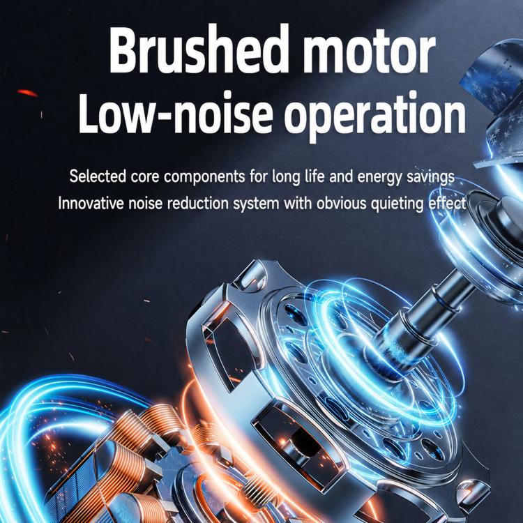 Brushed Motor Car Fan 5-Blade High Wind Silent Vehicle Fan, Spec: Non-reversible - Image 3