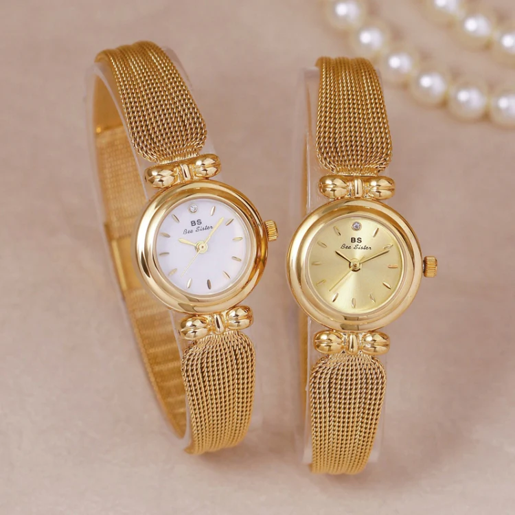 BS Bee Sister 22mm Retro Female Wrist Watch with Stainless Steel Mesh Butterfly Design Strap(Classic Silver) - Image 4