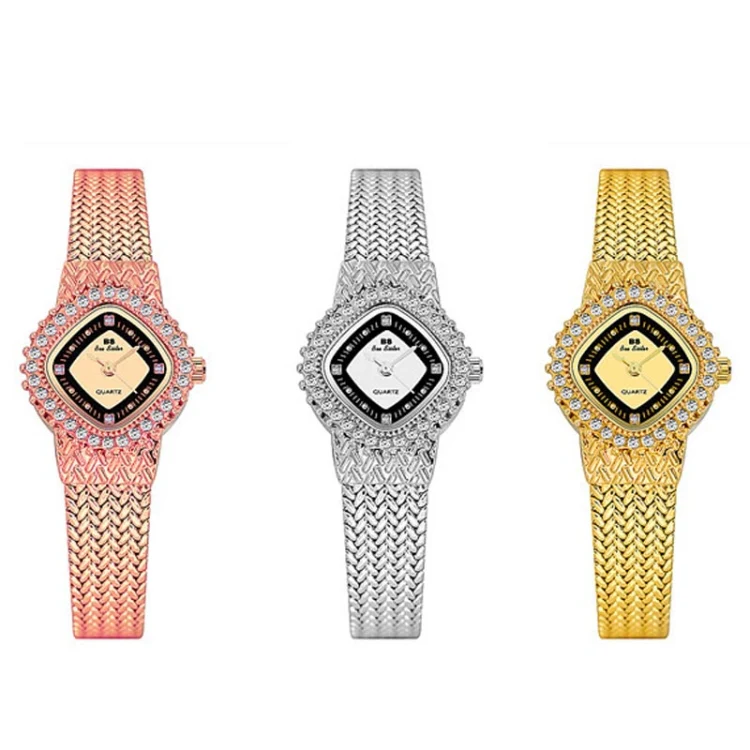 BS Bee Sister FA1659 Chain Watch Wheat Ear Watch Simple Temperament Ladies Watch(Gold) - Image 2
