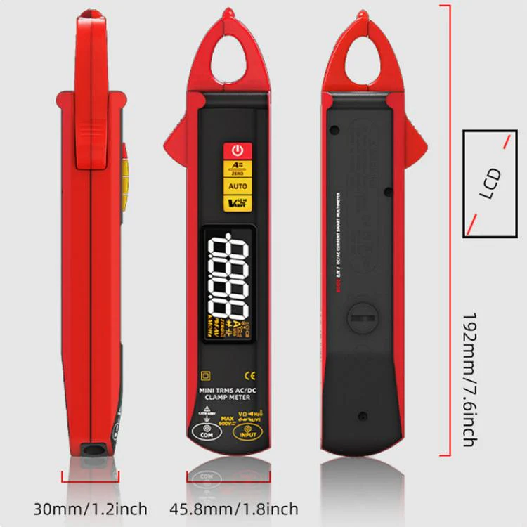 BSIDE UX1 High Precision Smart Clamp Meter AC/DC 100A 6000-Count Multimeter - Image 16