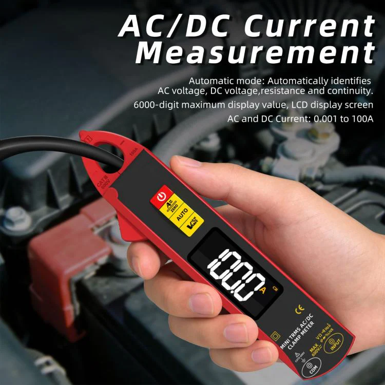 BSIDE UX1 High Precision Smart Clamp Meter AC/DC 100A 6000-Count Multimeter - Image 2