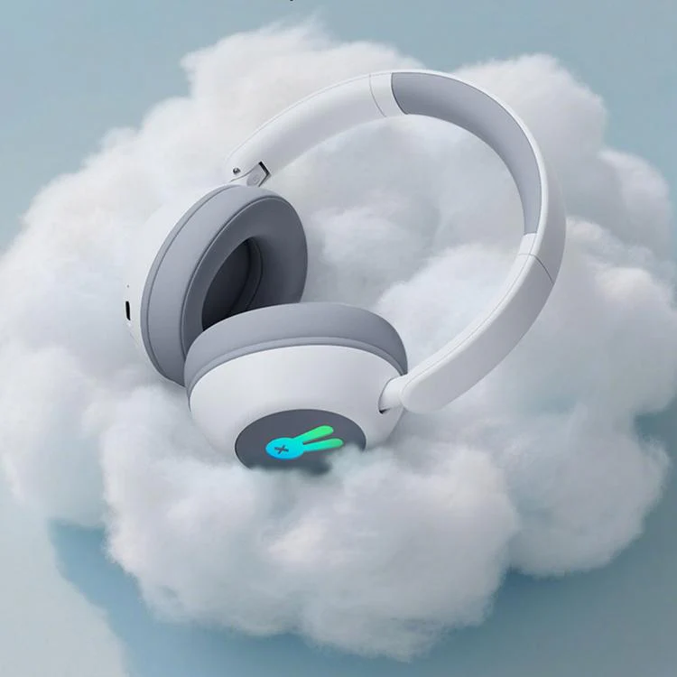 BT08C Bluetooth Wireless Full-Cover Headphone for Children(Grey) - Image 6